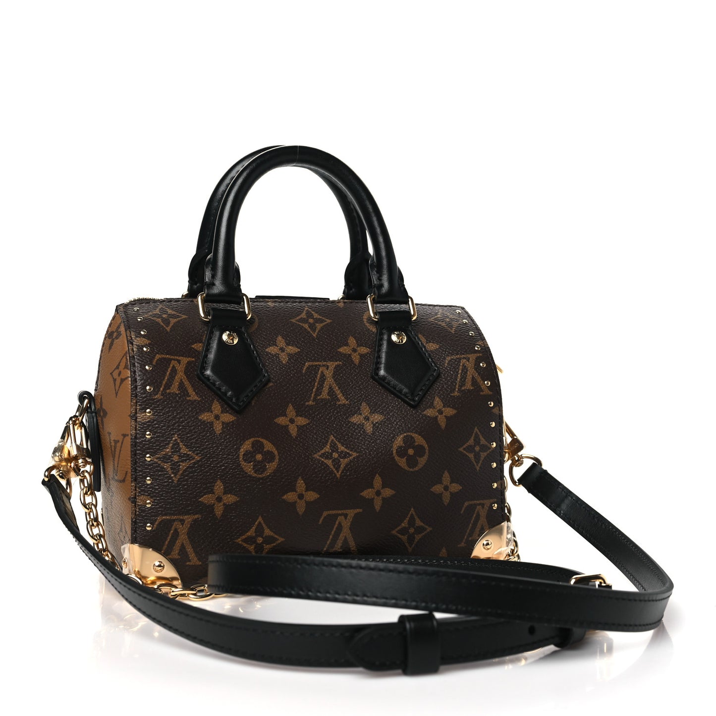 Reverse Monogram Speedy Trunk 20