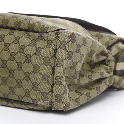Gucci Monogram Large Diaper Bag Dark Brown 12 of 22