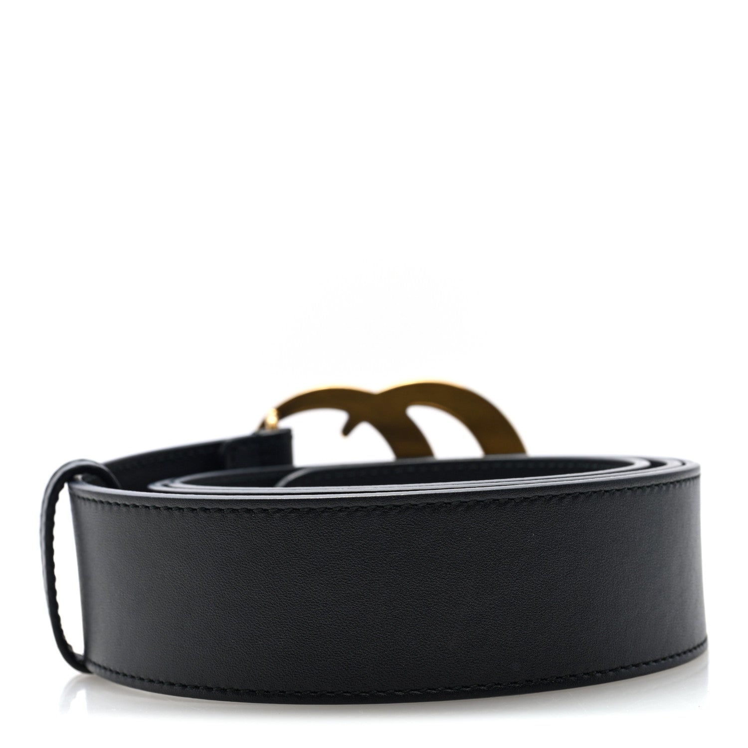 Gucci Calfskin Double G 40mm Belt 95 38 Black 2 of 5