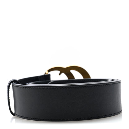 Gucci Calfskin Double G 40mm Belt 95 38 Black 2 of 5