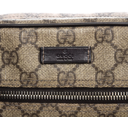 Gucci GG Plus Monogram Messenger Bag Dark Brown 8 of 10