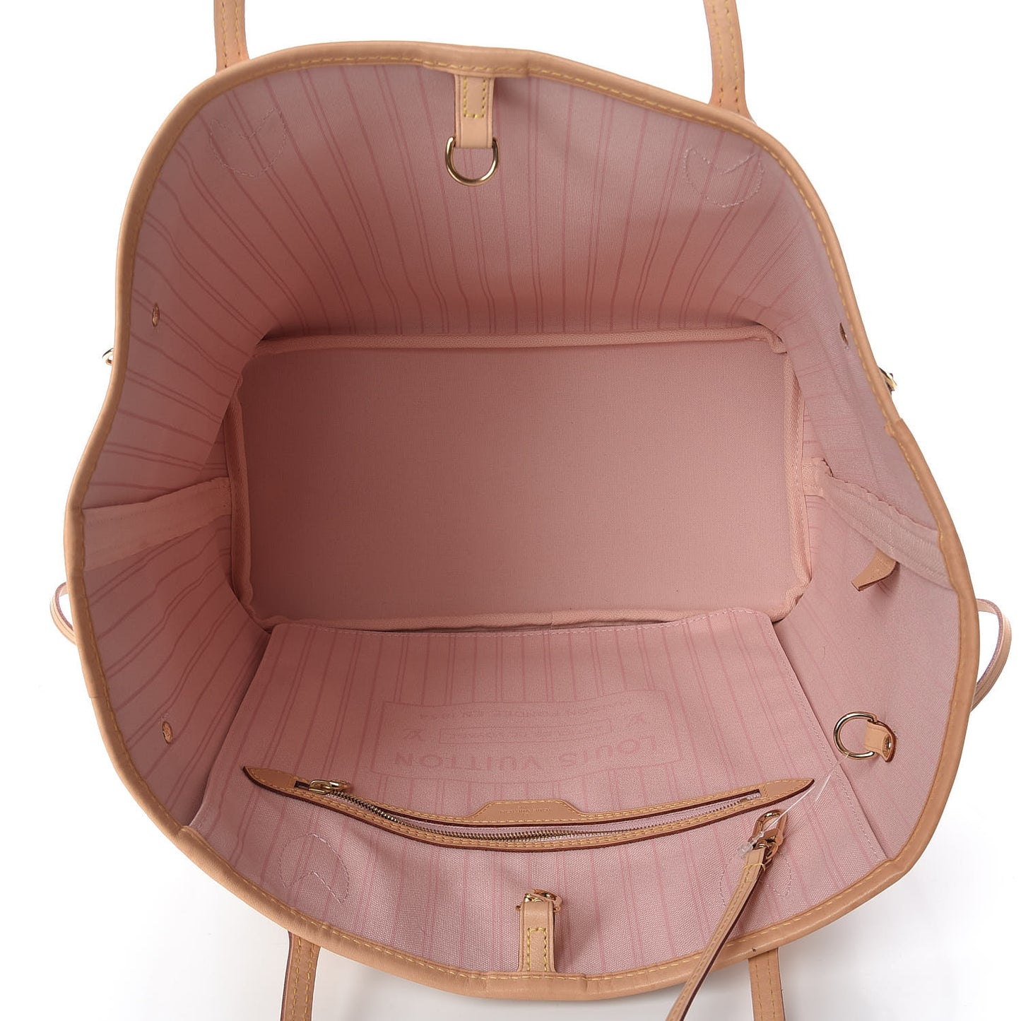 Damier Azur Neo Neverfull MM Rose Ballerine