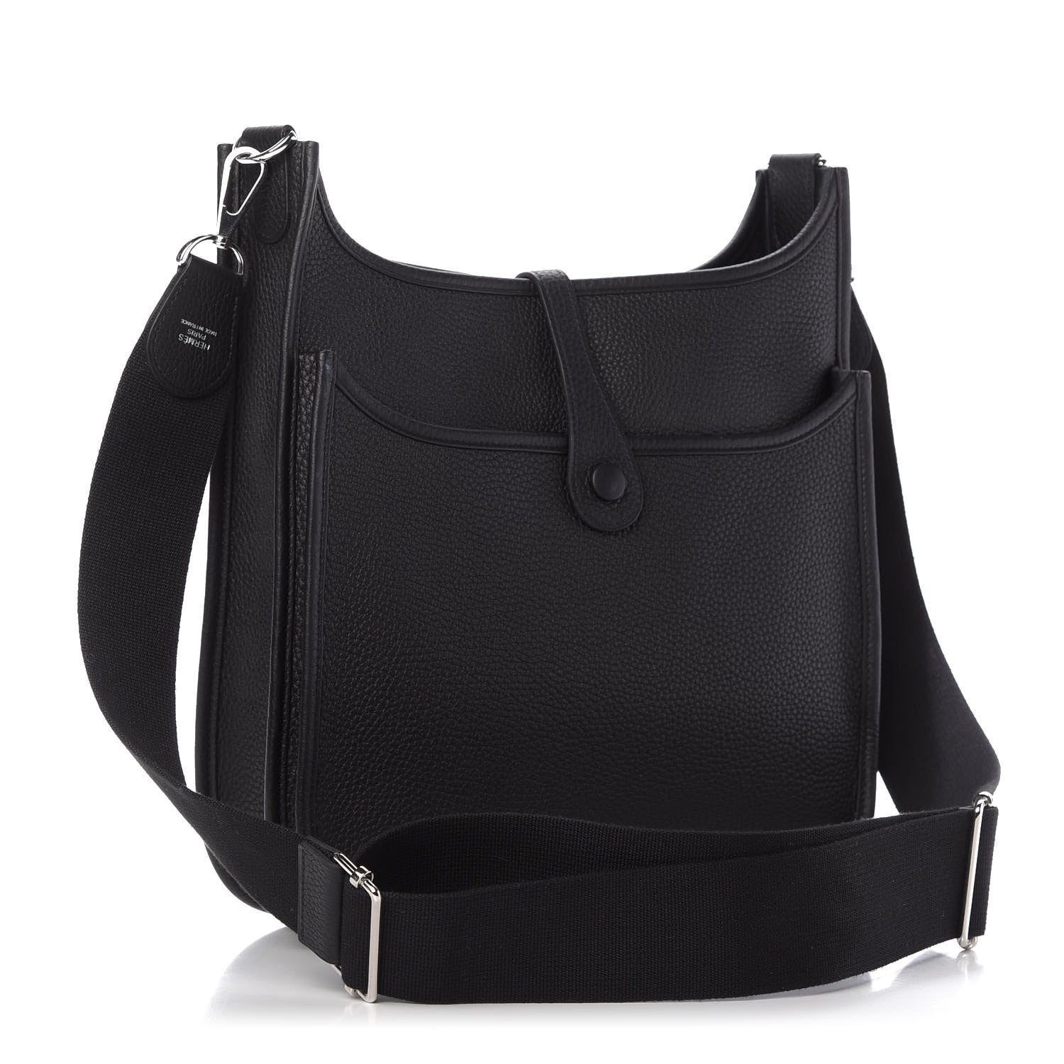 Hermes Taurillon Clemence Evelyne III PM Black 3 of 10