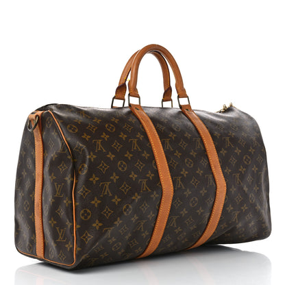 Louis Vuitton Monogram Keepall Bandouliere 50 2 of 21