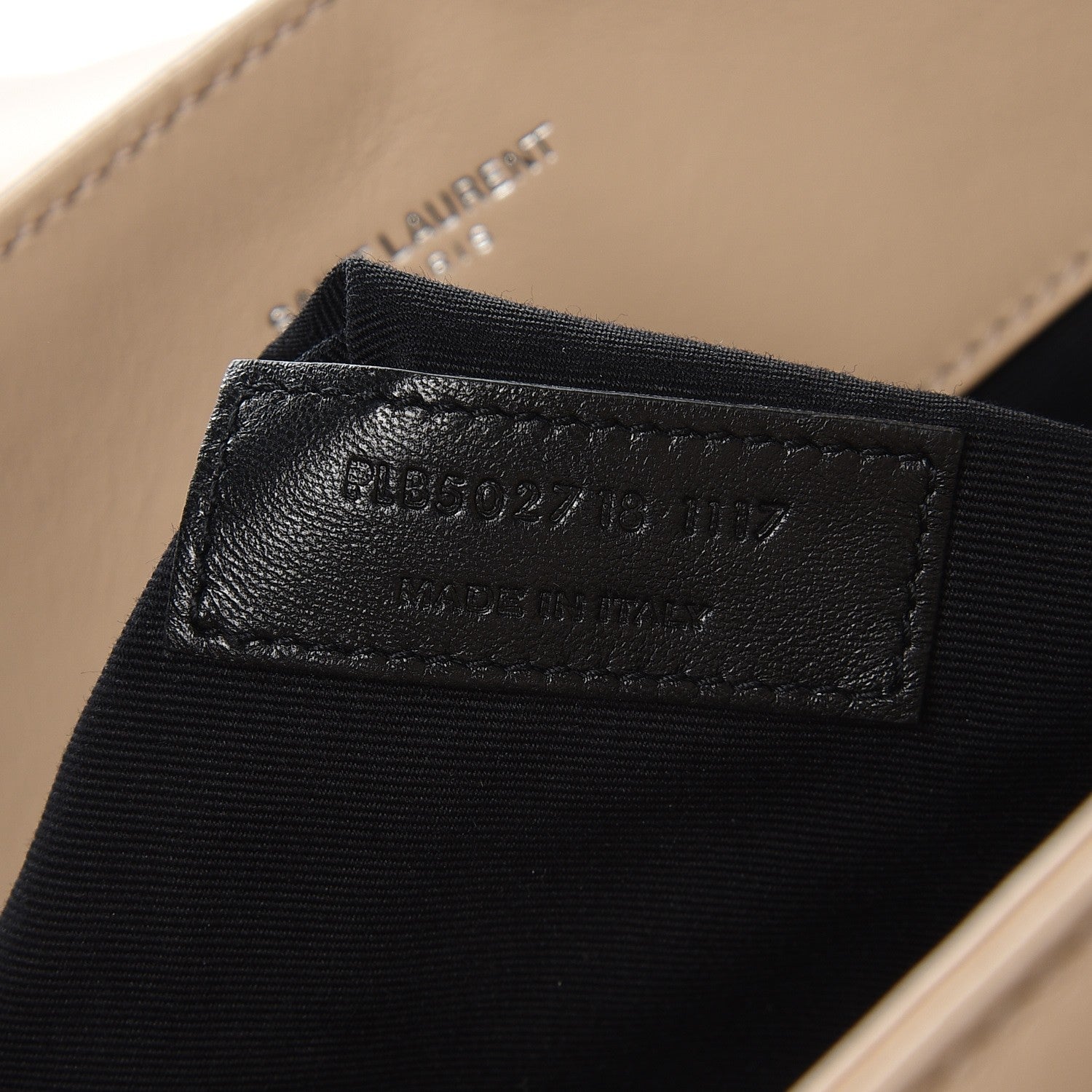 Saint Laurent Calfskin Y Quilted Monogram Large Loulou Shopper Nude Powder 7 of 7