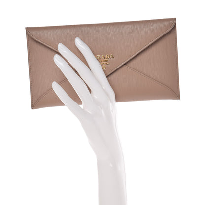 Prada Vitello Move Envelope Wallet Cammeo 2 of 10