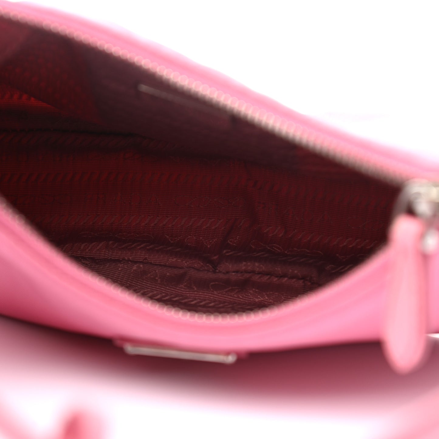 Re-Nylon Saffiano Mini Re-Edition 2005 Bag Rosa