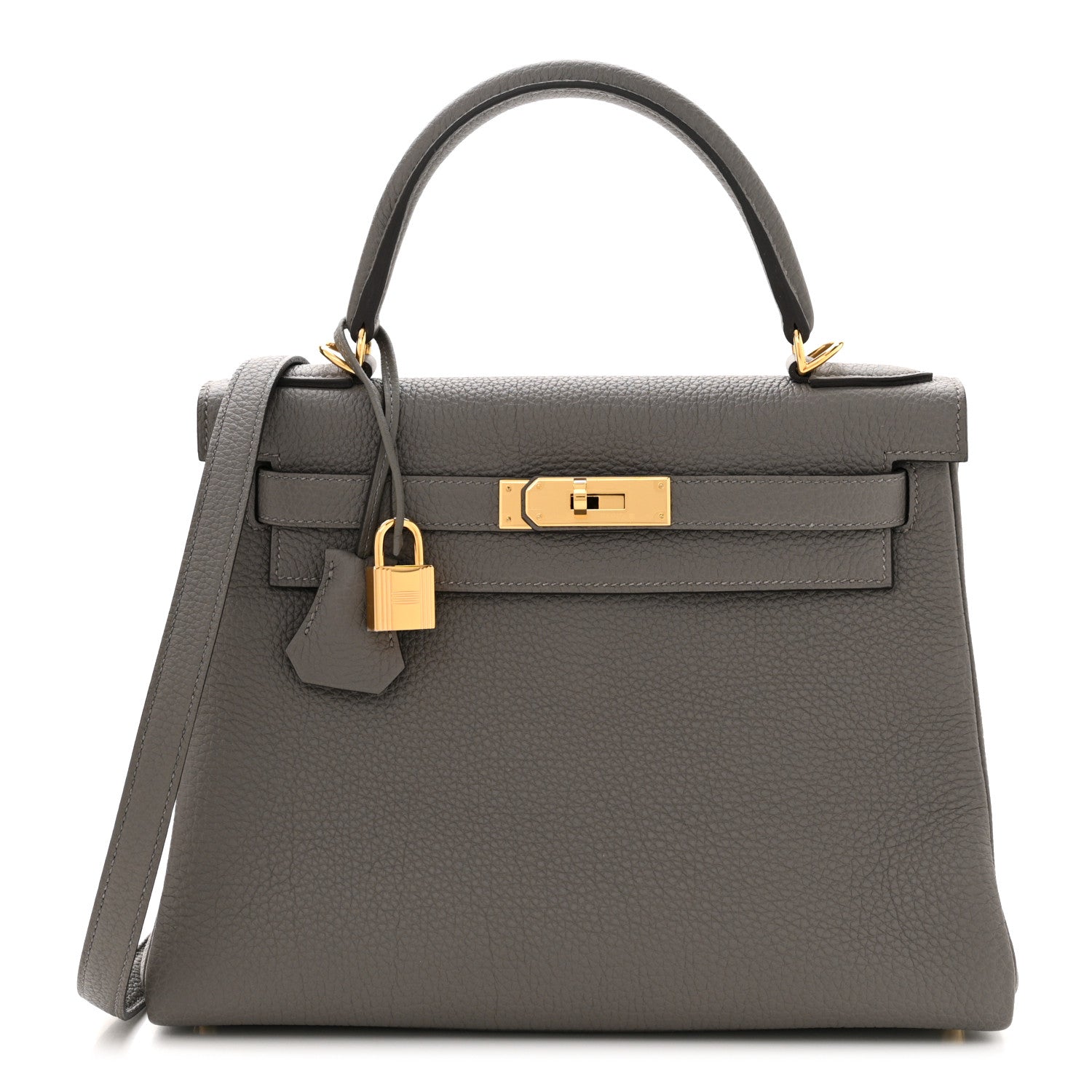Hermes Togo Kelly Retourne 28 Etain 1 of 11