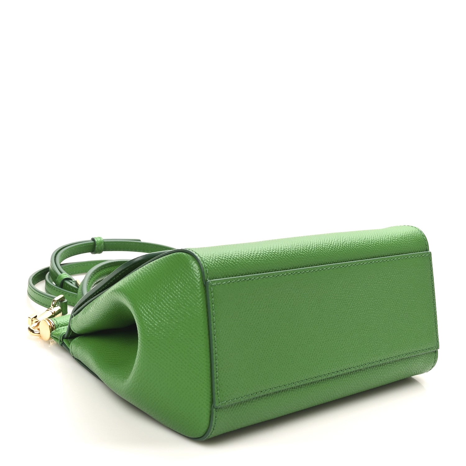Dolce & Gabbana Dauphine Small Miss Sicily Satchel Green 4 of 9