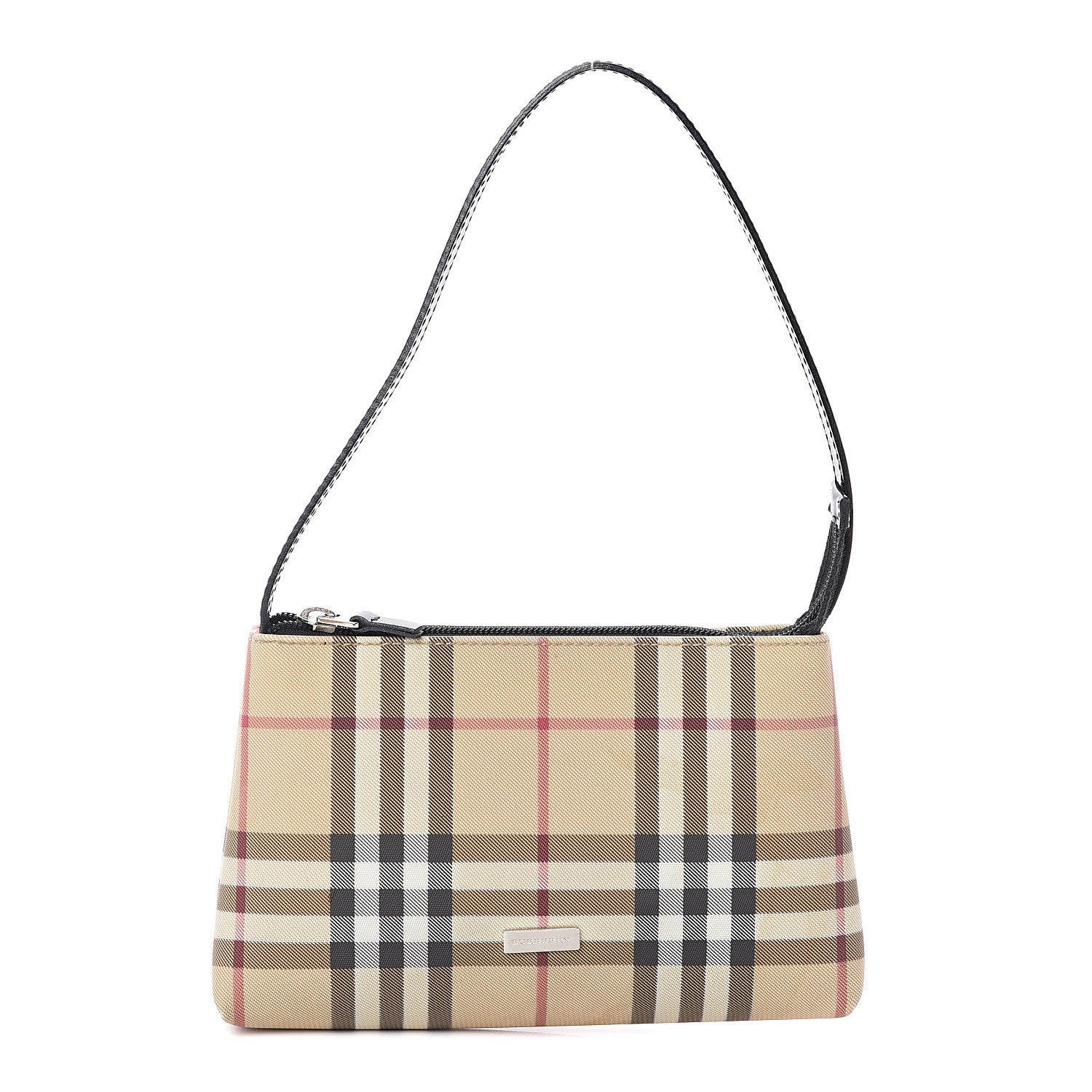 Burberry House Check Shoulder Bag Black 1 of 8