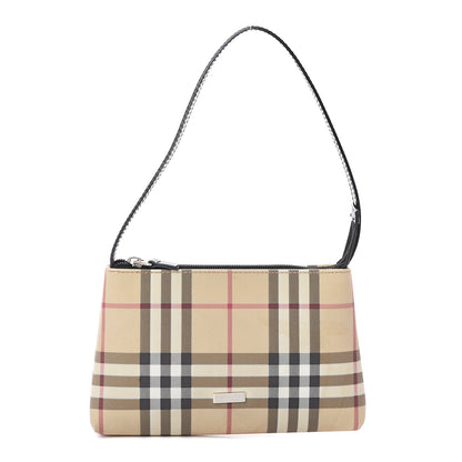Burberry House Check Shoulder Bag Black 1 of 8