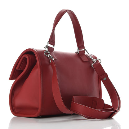 Balenciaga Veau Soyeux Small Tool Satchel Rouge Groseille 3 of 9