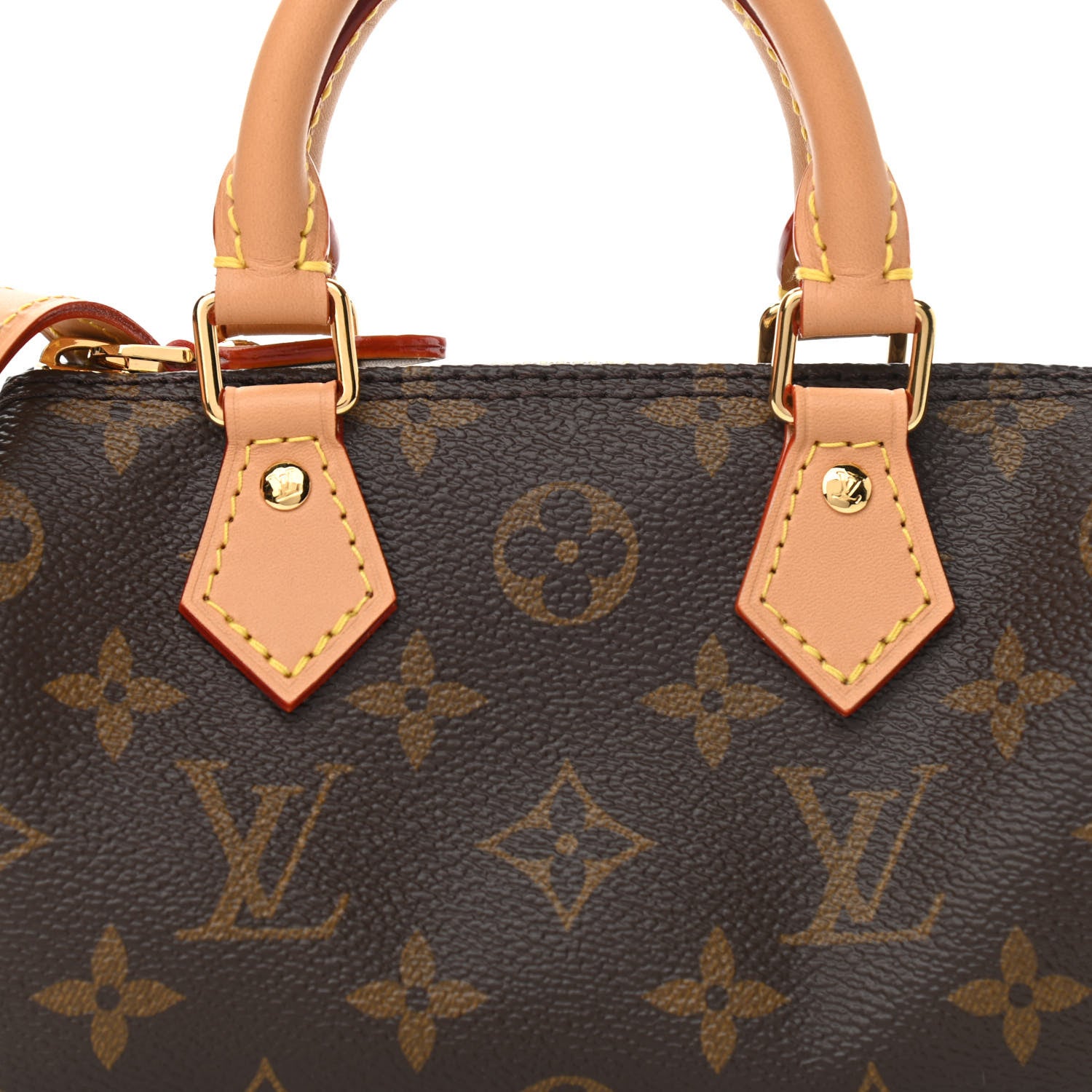 Louis Vuitton Monogram Nano Speedy Bandouliere 8 of 10