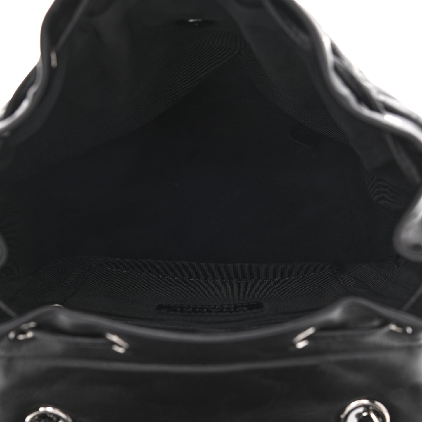 Lambskin Quilted Small Urban Spirit Backpack Black