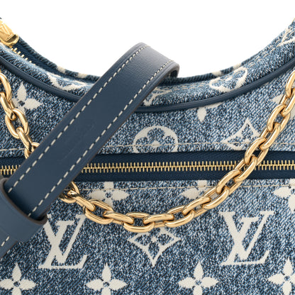 Louis Vuitton Monogram Jacquard Denim Loop Bleu 7 of 9