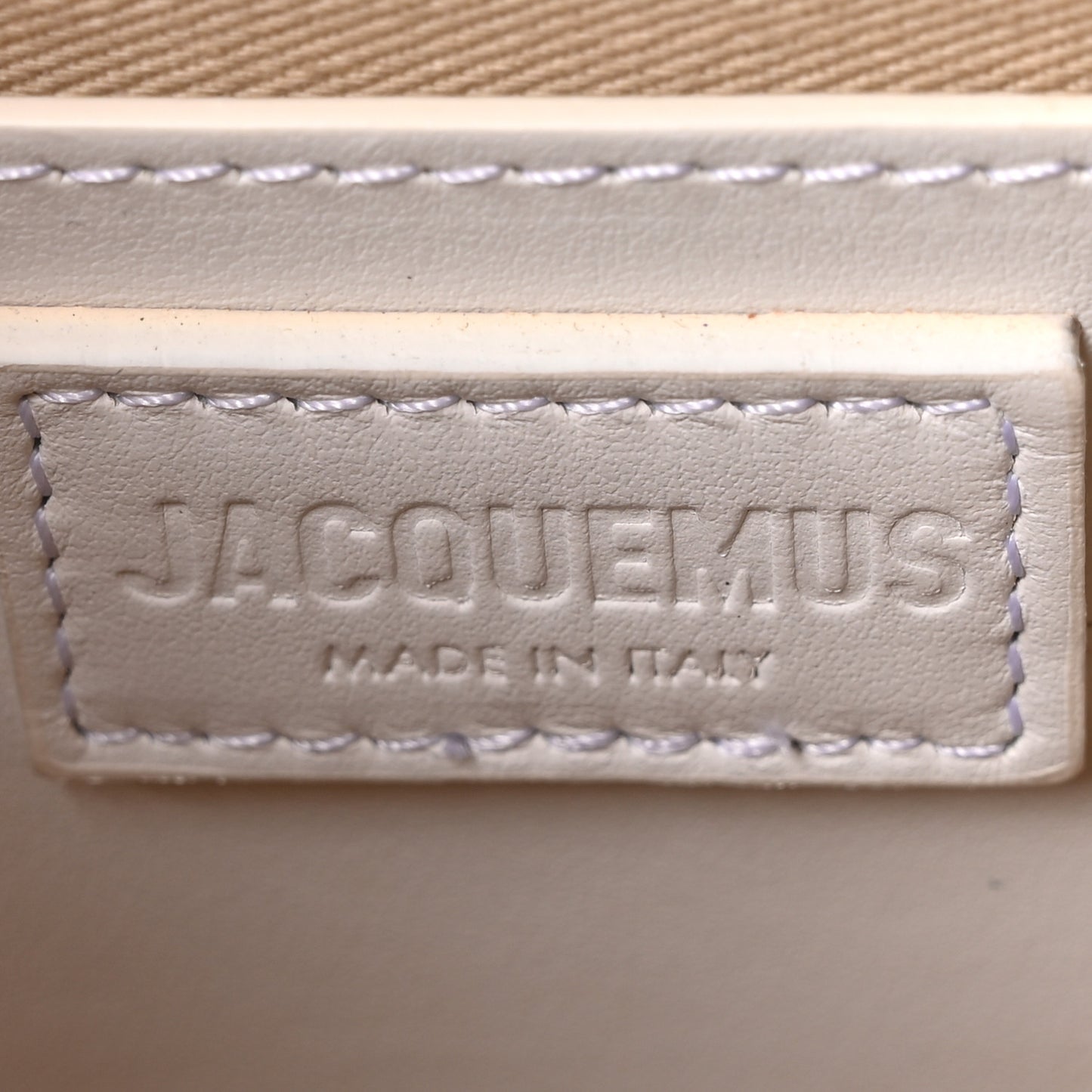 Smooth Calfskin Le Grand Bambino White