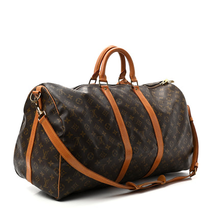Louis Vuitton Monogram Keepall Bandouliere 55 2 of 18