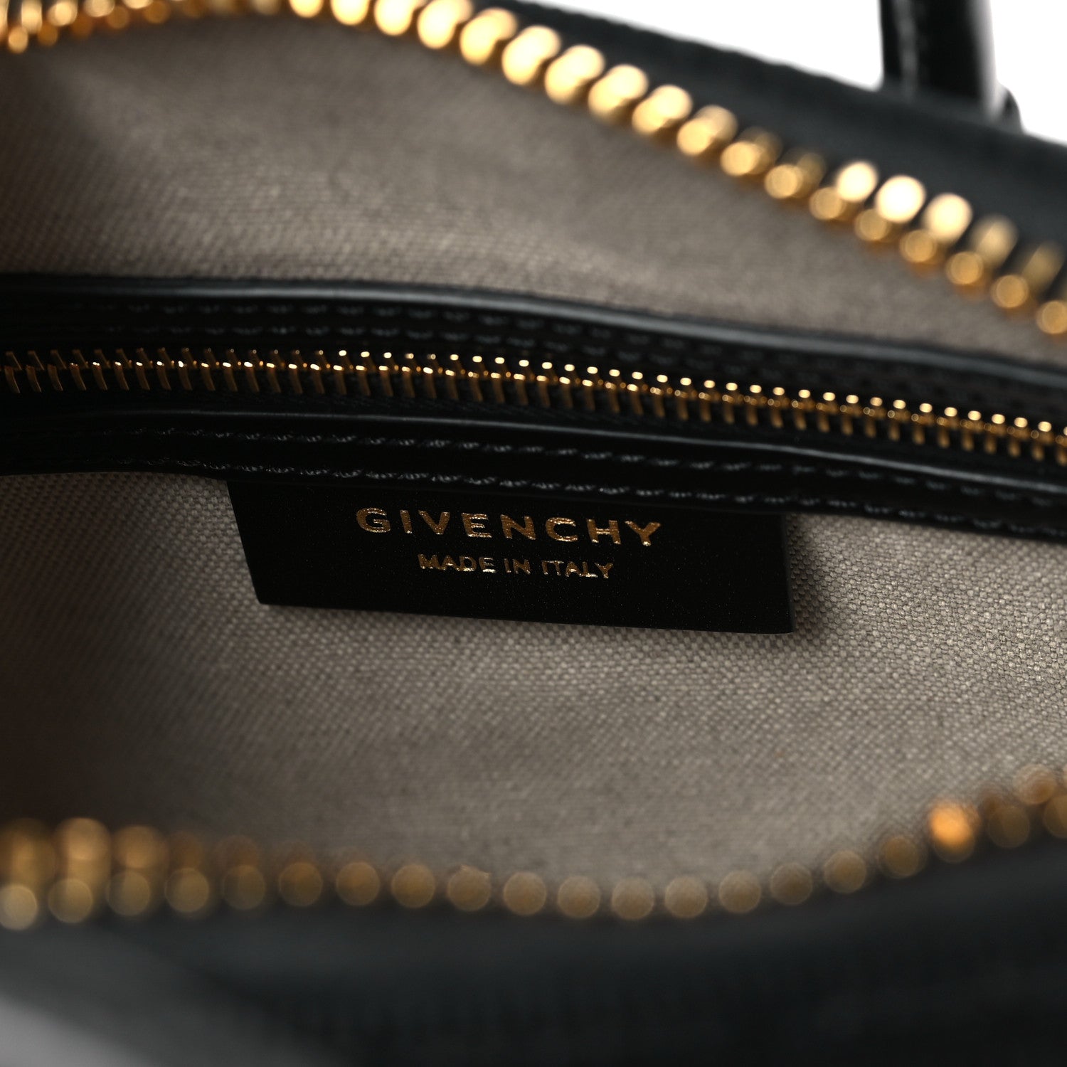 Givenchy Embroidered Canvas Mini Antigona Shoulder Bag Black 6 of 9
