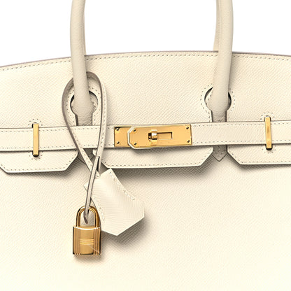 Hermes Epsom Birkin 30 Craie 8 of 11