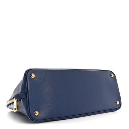 Prada Saffiano Lux Large Promenade Tote Bluette 4 of 15