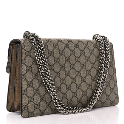 Gucci GG Supreme Monogram Small Dionysus Shoulder Bag Taupe 3 of 14