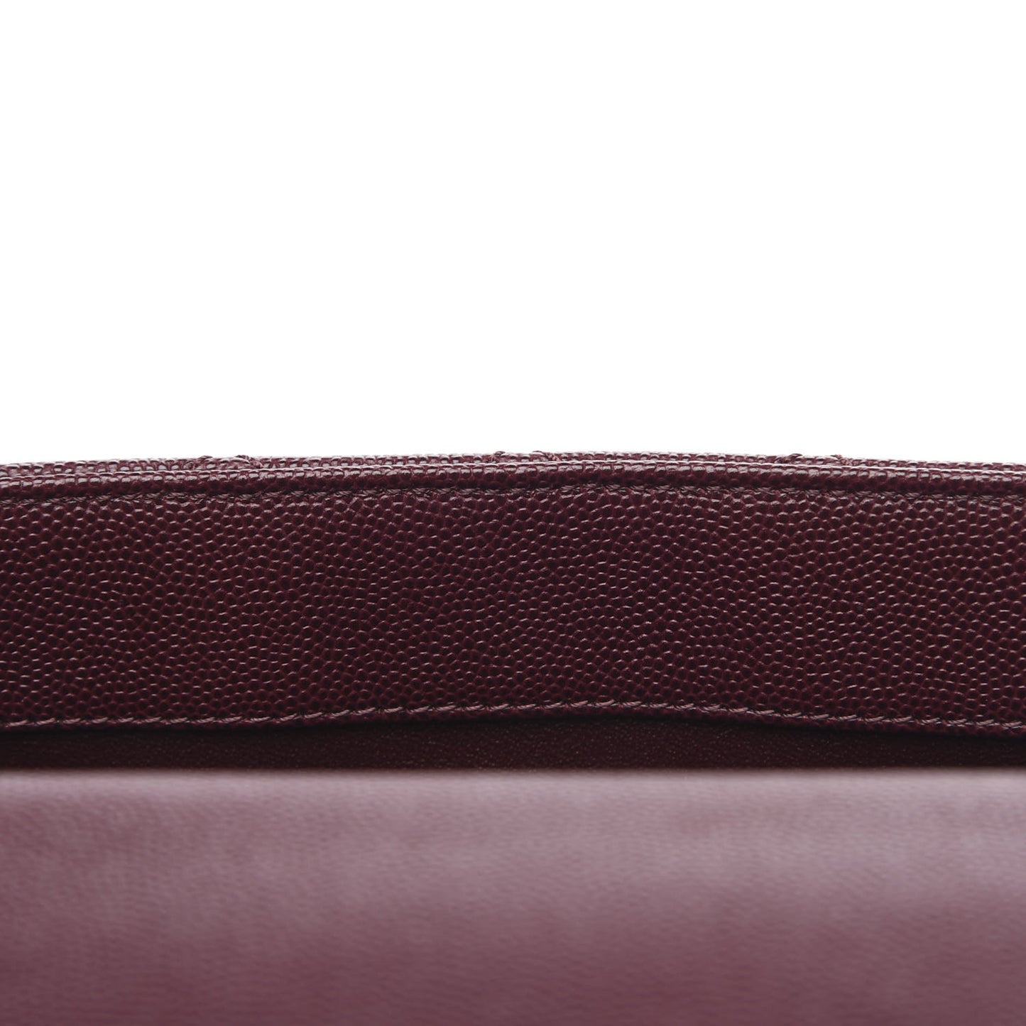Caviar Elaphe Quilted Small Coco Handle Flap Burgundy