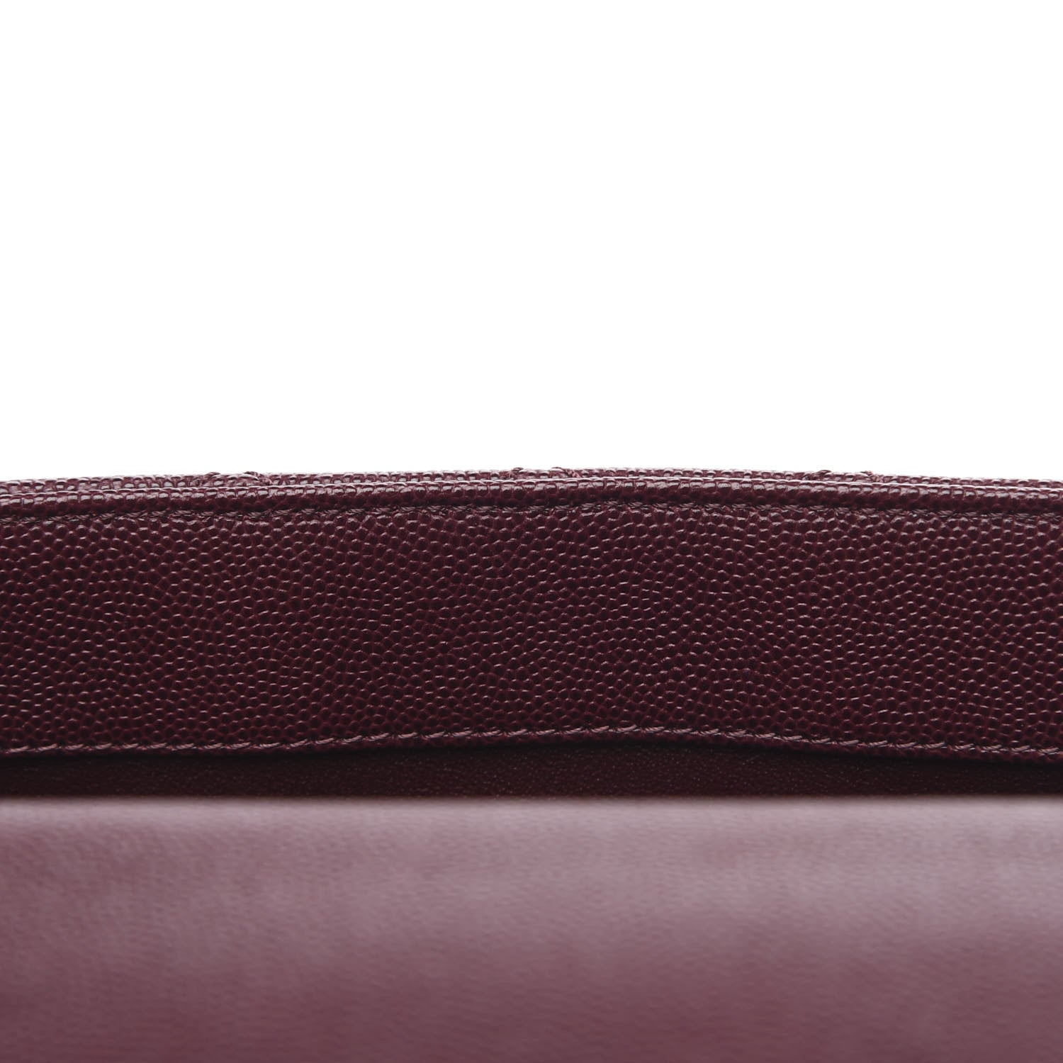 Chanel Caviar Elaphe Quilted Small Coco Handle Flap Burgundy 10 of 11