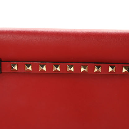 Valentino Garavani Nappa Rockstud Wristlet Clutch Rosso Valentino 8 of 10