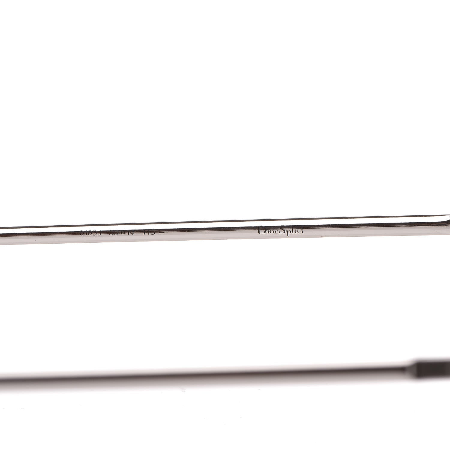 Christian Dior Split 1 Aviator Sunglasses Silver Blue 5 of 7