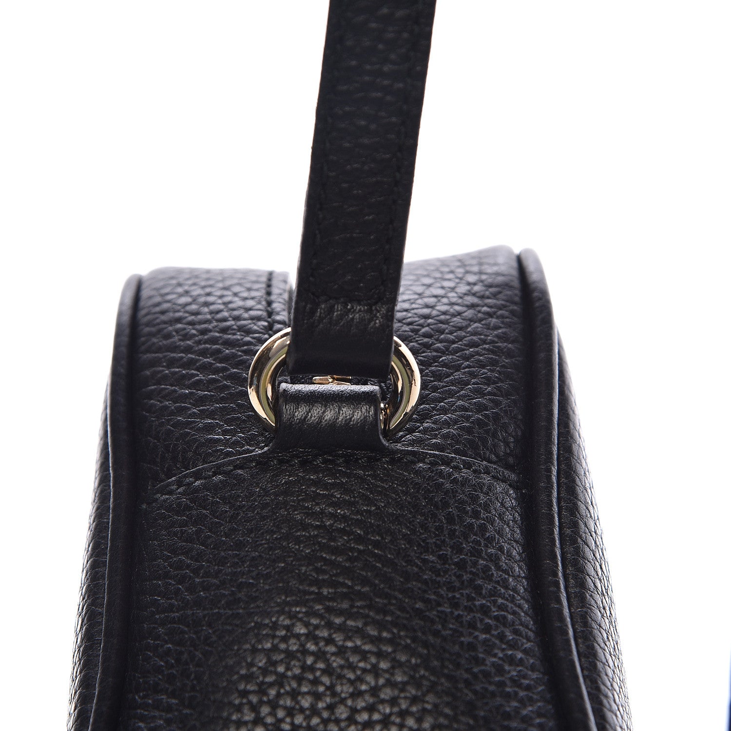 Gucci Pebbled Calfskin Small Soho Disco Bag Black 12 of 12