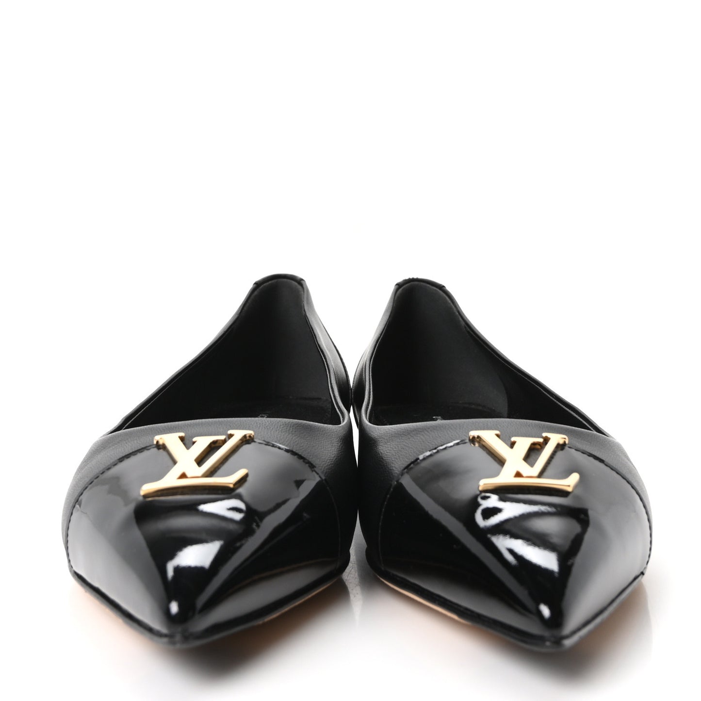 Lambskin Capucines Flat Ballerinas 36.5 Black