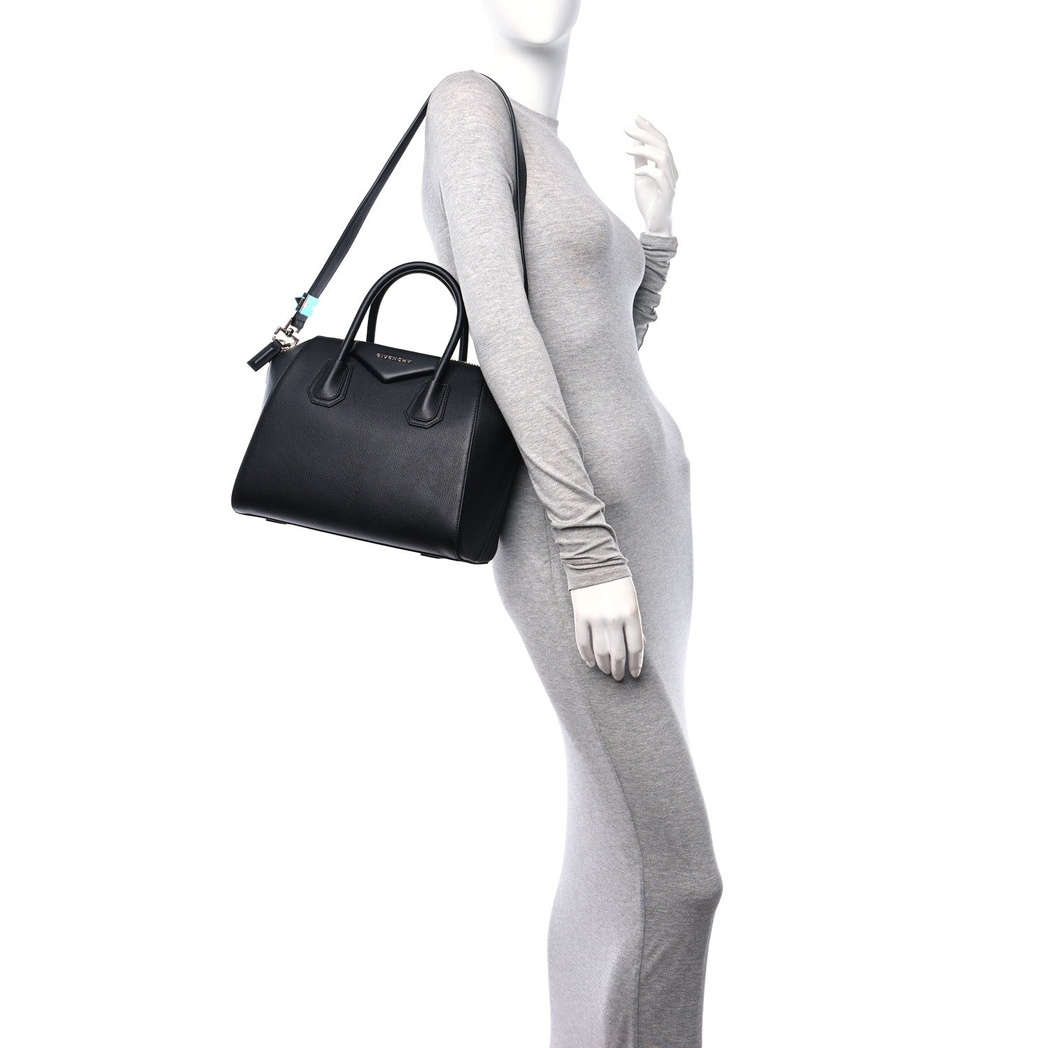 Givenchy Sugar Goatskin Small Antigona Black 2 of 9