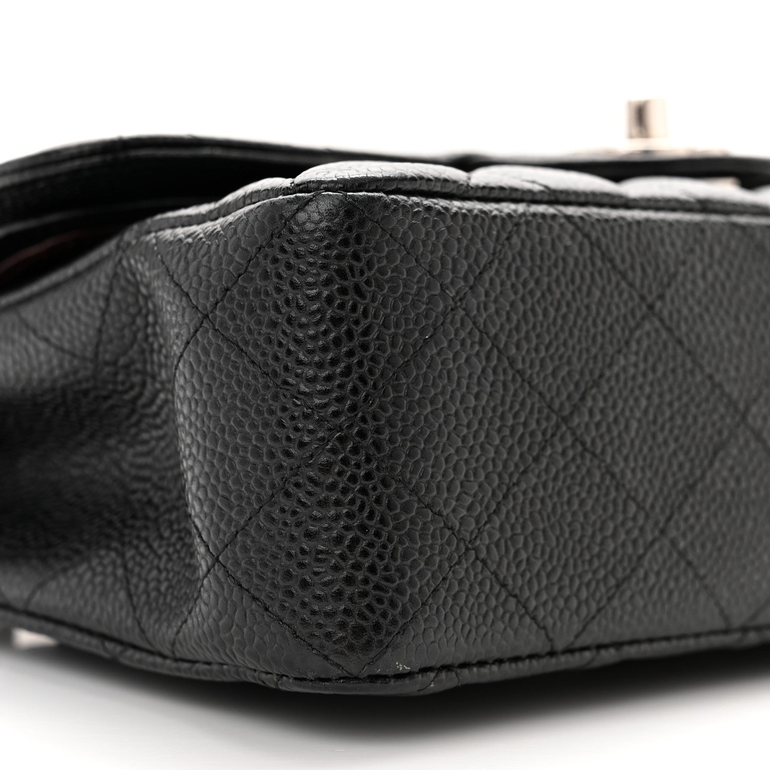 Chanel Caviar Quilted Small Double Flap Black 9 of 14