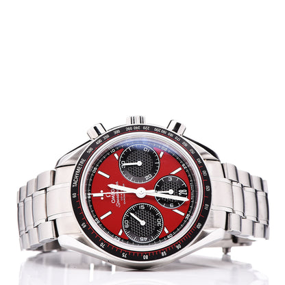 Omega Stainless Steel 40mm Speedmaster Racing Co-Axial Chronograph Automatic Watch Red 326.30.40.50.11.001 3 of 6