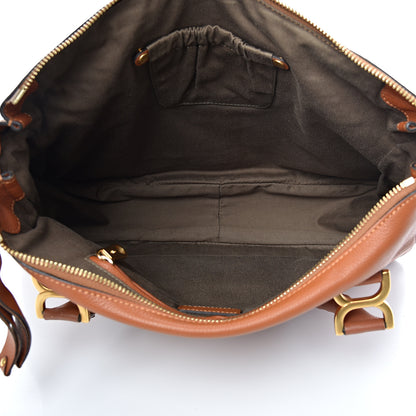 Chloe Calfskin Large Marcie Satchel Tan 4 of 12