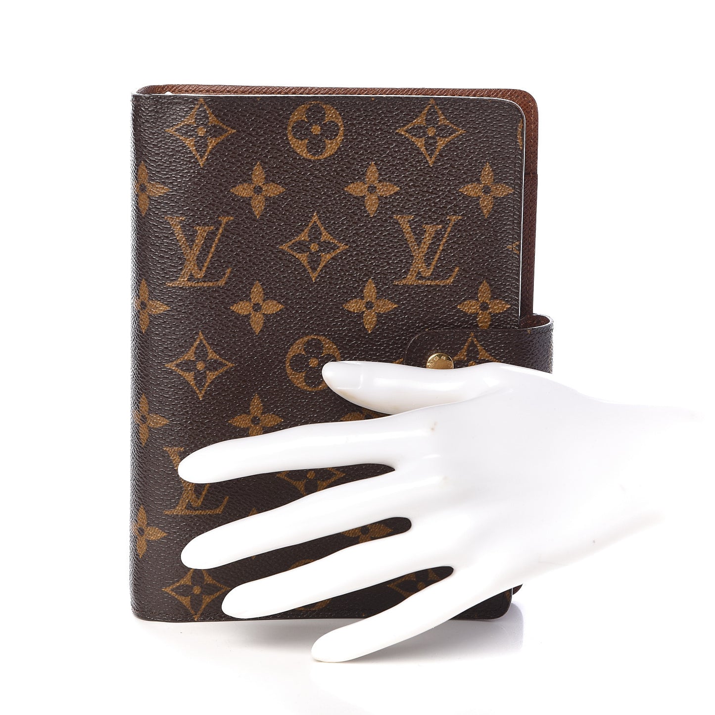 Monogram Medium Ring Agenda Cover