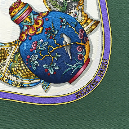 Hermes Silk Qu Importe Le Flacon Scarf 90 2 of 3
