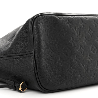 Louis Vuitton Empreinte Monogram Giant Neverfull MM Black 8 of 10