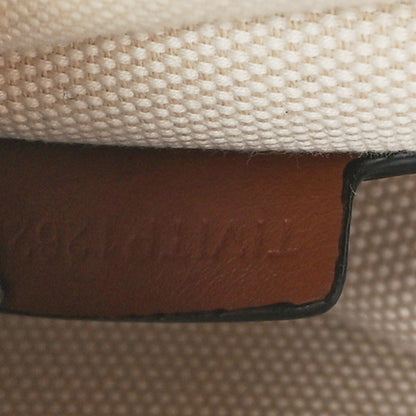 Burberry Canvas Cotton Small Peggy Bucket Bag Natural Gold 7 of 11