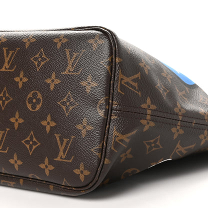 Louis Vuitton Monogram World Tour Neverfull MM 10 of 10