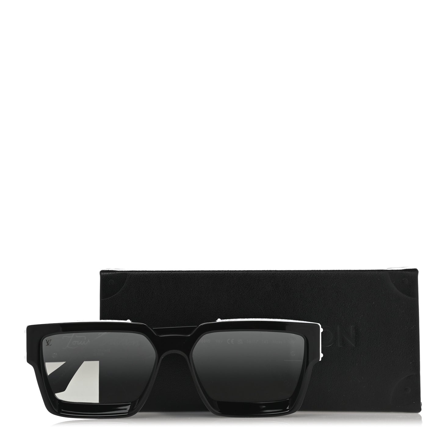 Acetate Metal 1.1 Millionaires Sunglasses Z1689E Black
