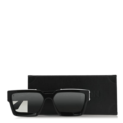 Louis Vuitton Acetate Metal 1.1 Millionaires Sunglasses Z1689E Black 9 of 9