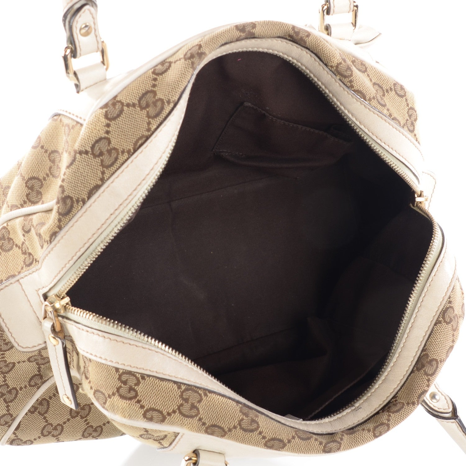 Gucci Monogram Trophy Boston Off White 5 of 12