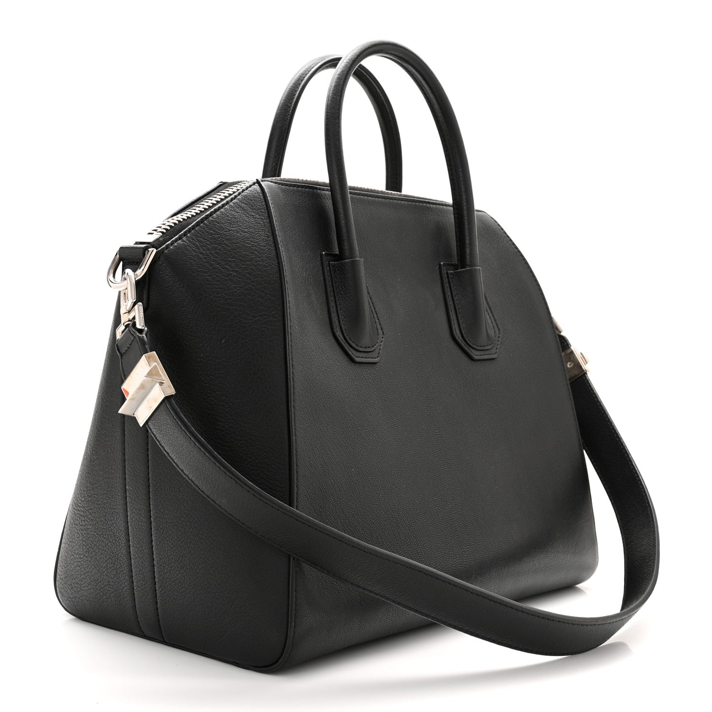 Sugar Goatskin Medium Antigona Black