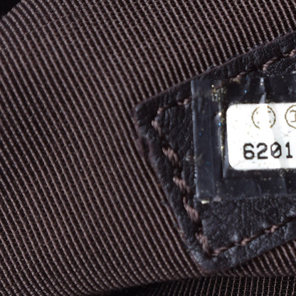 Chanel Suede Stitched Hobo Brown 7 of 10