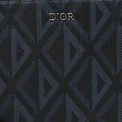 Christian Dior Coated Canvas CD Diamond Hit The Road A5 Pouch Black 8 of 10