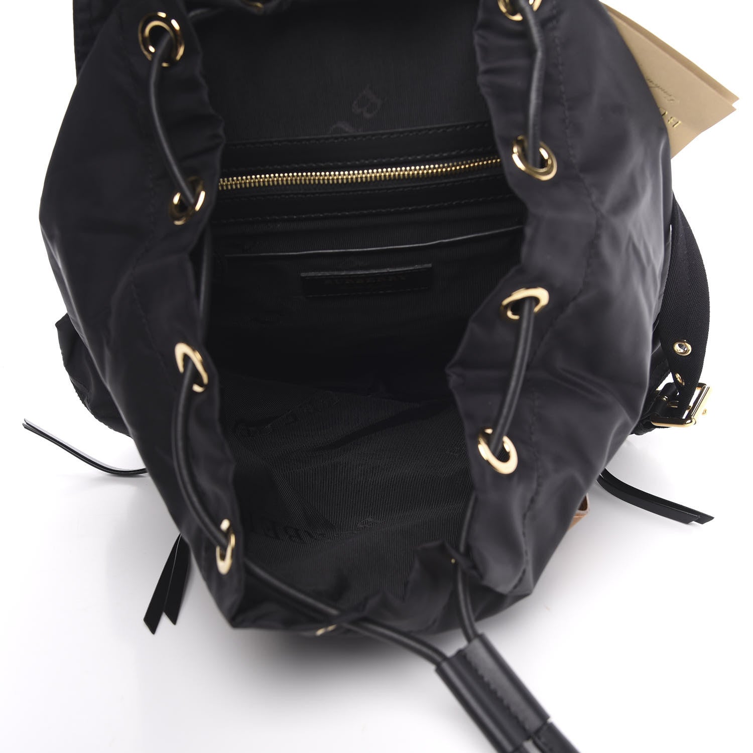 Burberry Nylon Large Rucksack Backpack Black 4 of 9