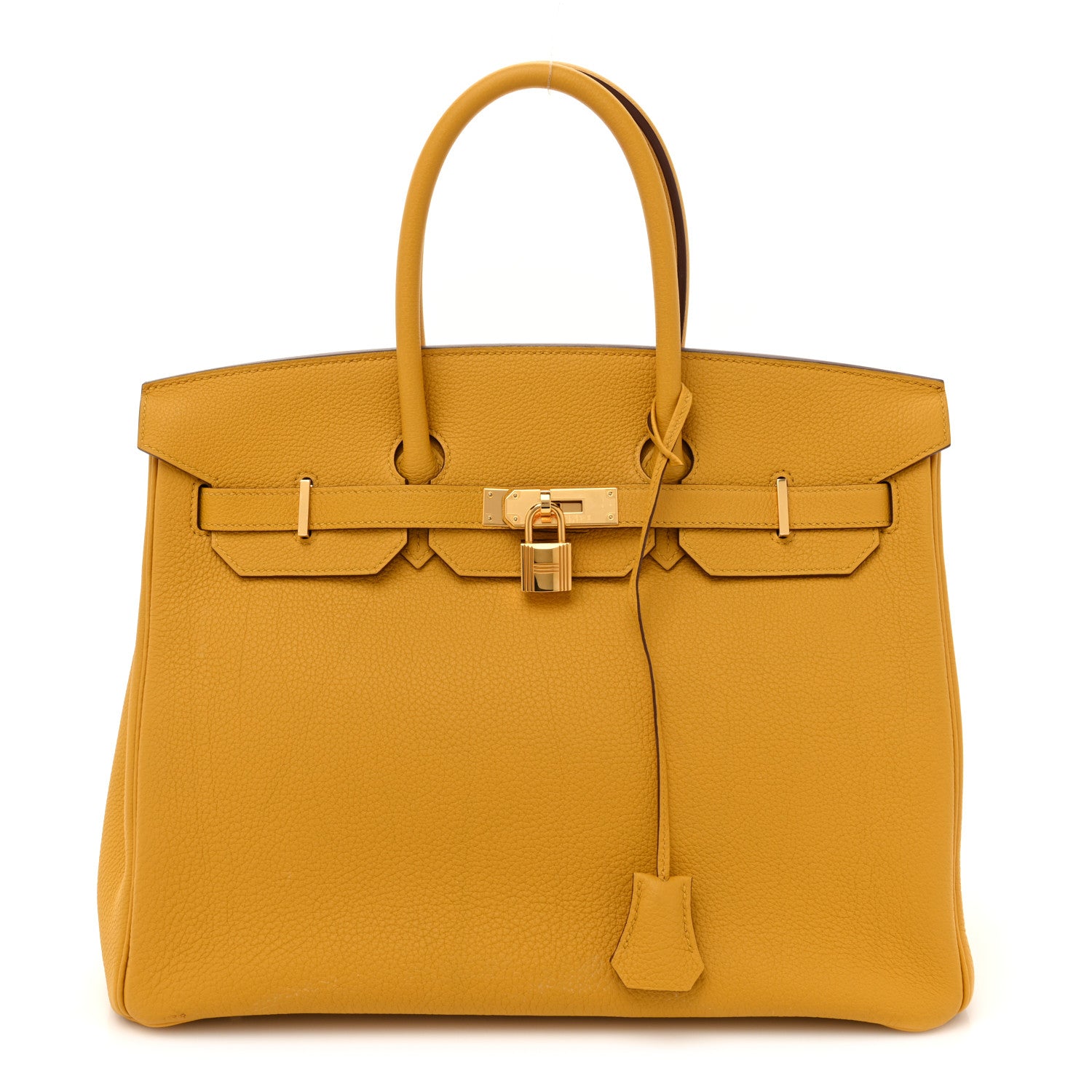 Hermes Togo BIRKIN 35 Curry 1 of 12