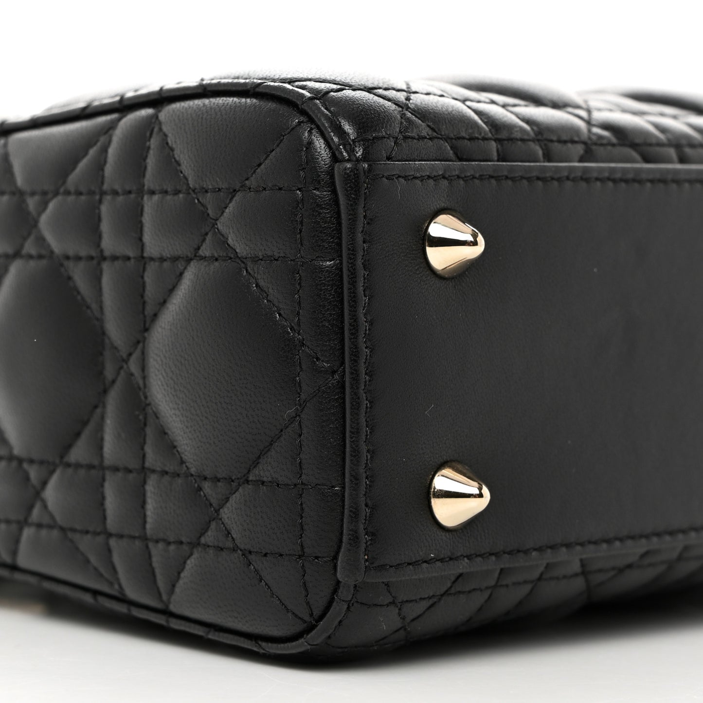 Lambskin Cannage Small My ABCDior Lady Dior Black