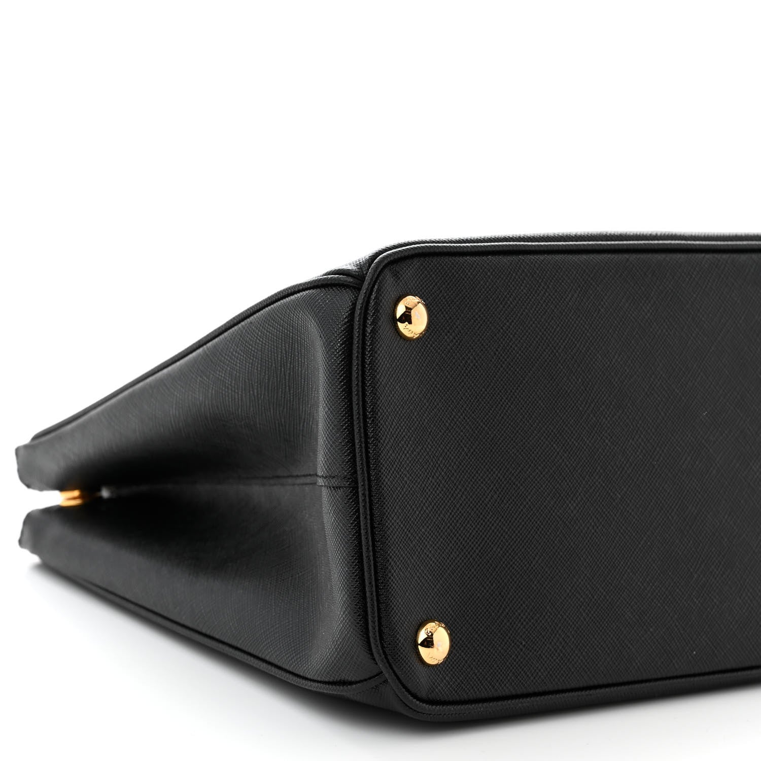 Prada Saffiano Medium Galleria Double Zip Tote Black 9 of 10
